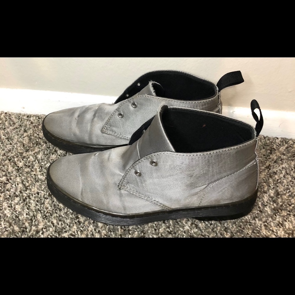 Dr.Martens Daytona Chukka Boots Gray Canvas
